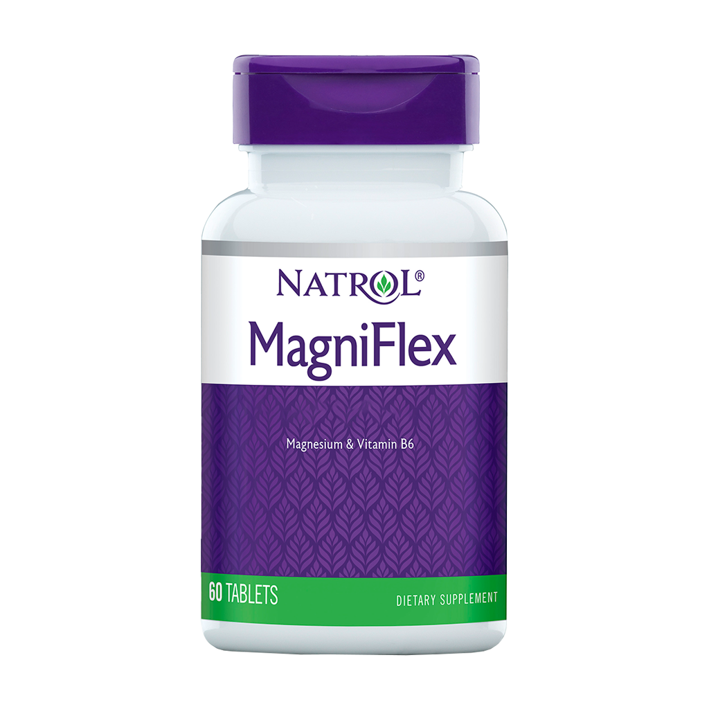 natrol magnesium 300mg b6 2mg magniflex 60 tablets 1