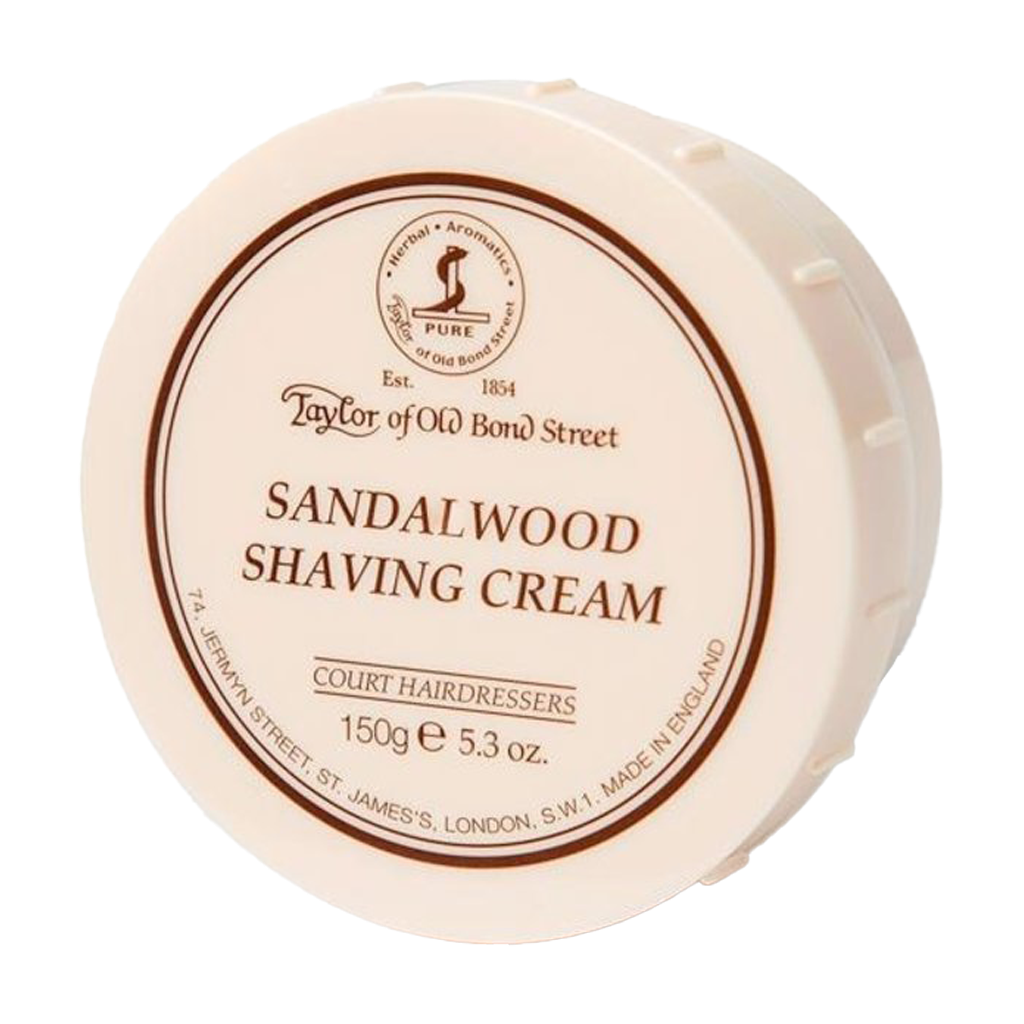taylor of old bond street shaving cream sandalwood 150gr 1