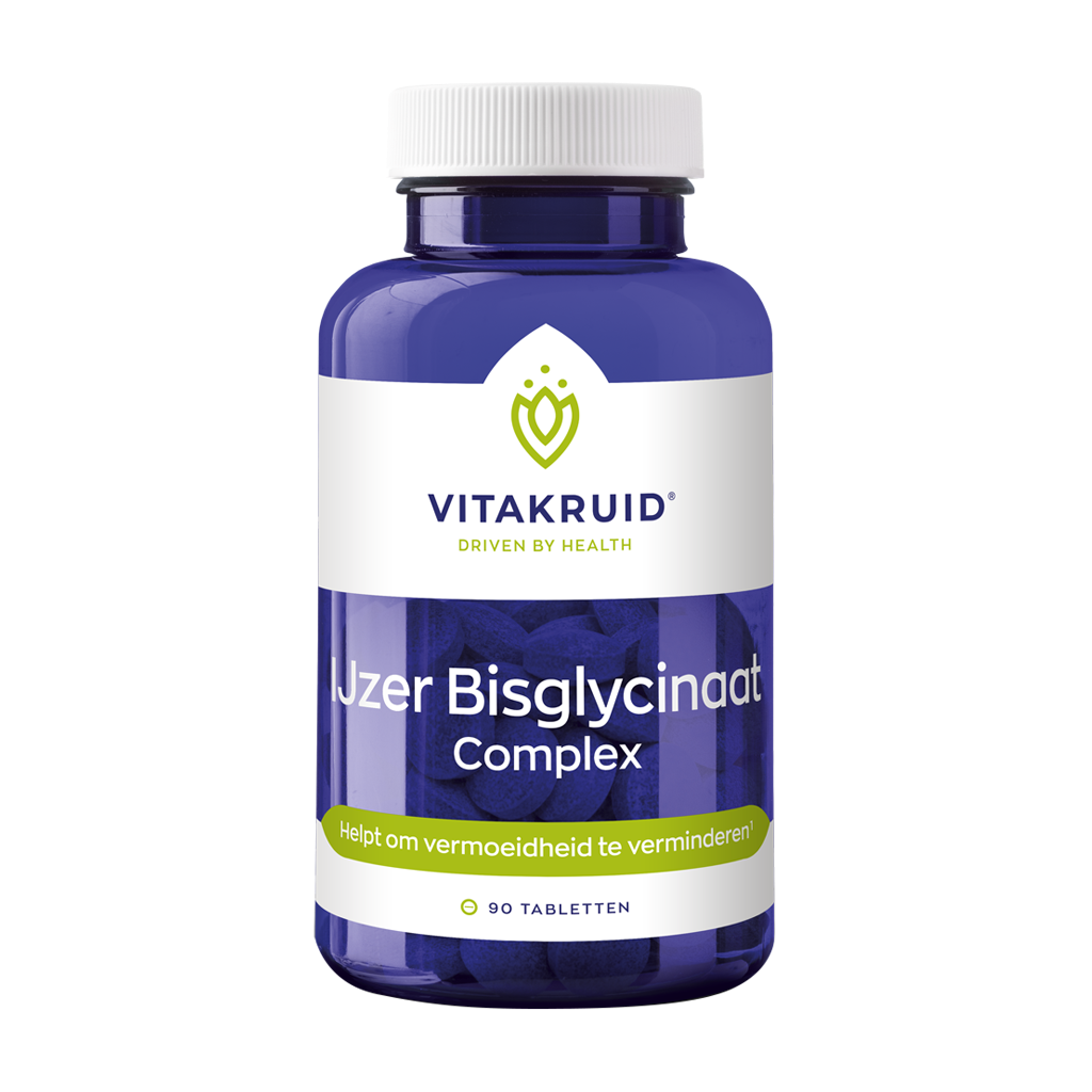 vitakruid IJzer bisglycinaat 90 capsules 1