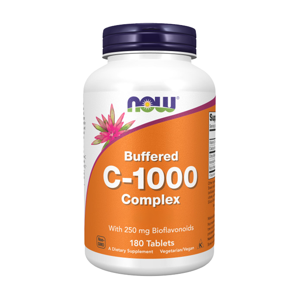 now foods buffered vitamin c1000 complex 180 tablets