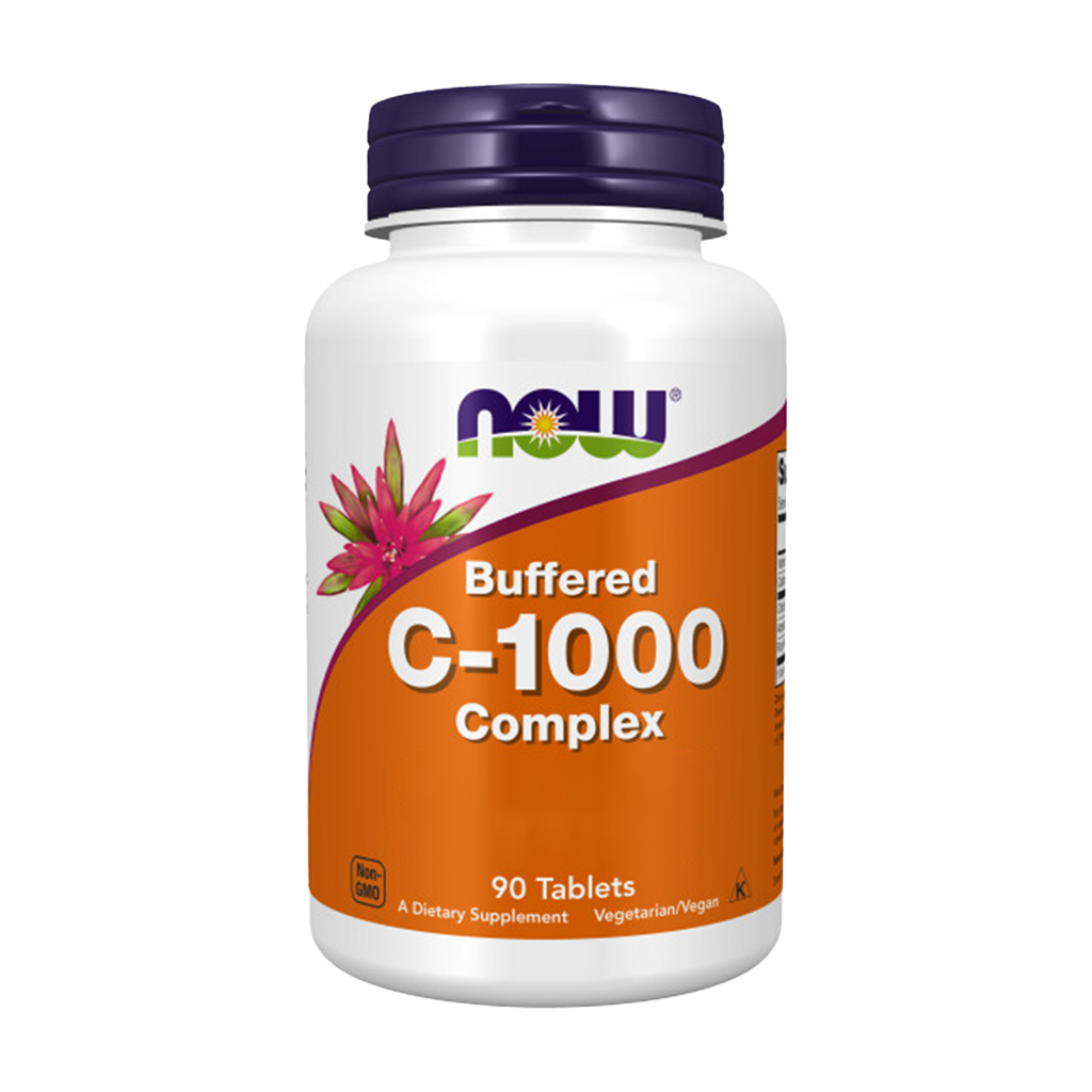 now foods buffered vitamin c1000 complex 90 tablets