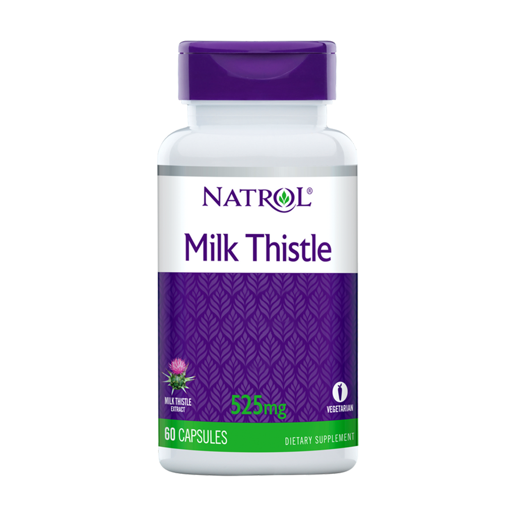 natrol milk thistle 525mg 60 capsules 1