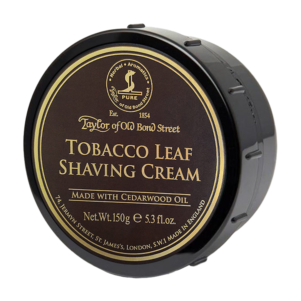 taylor of old bond street shaving cream tobacco leaf 150gr 1