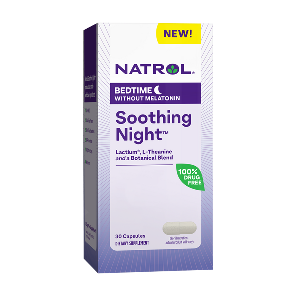 natrol soothing night bedtime without melatonin 30 capsules 1
