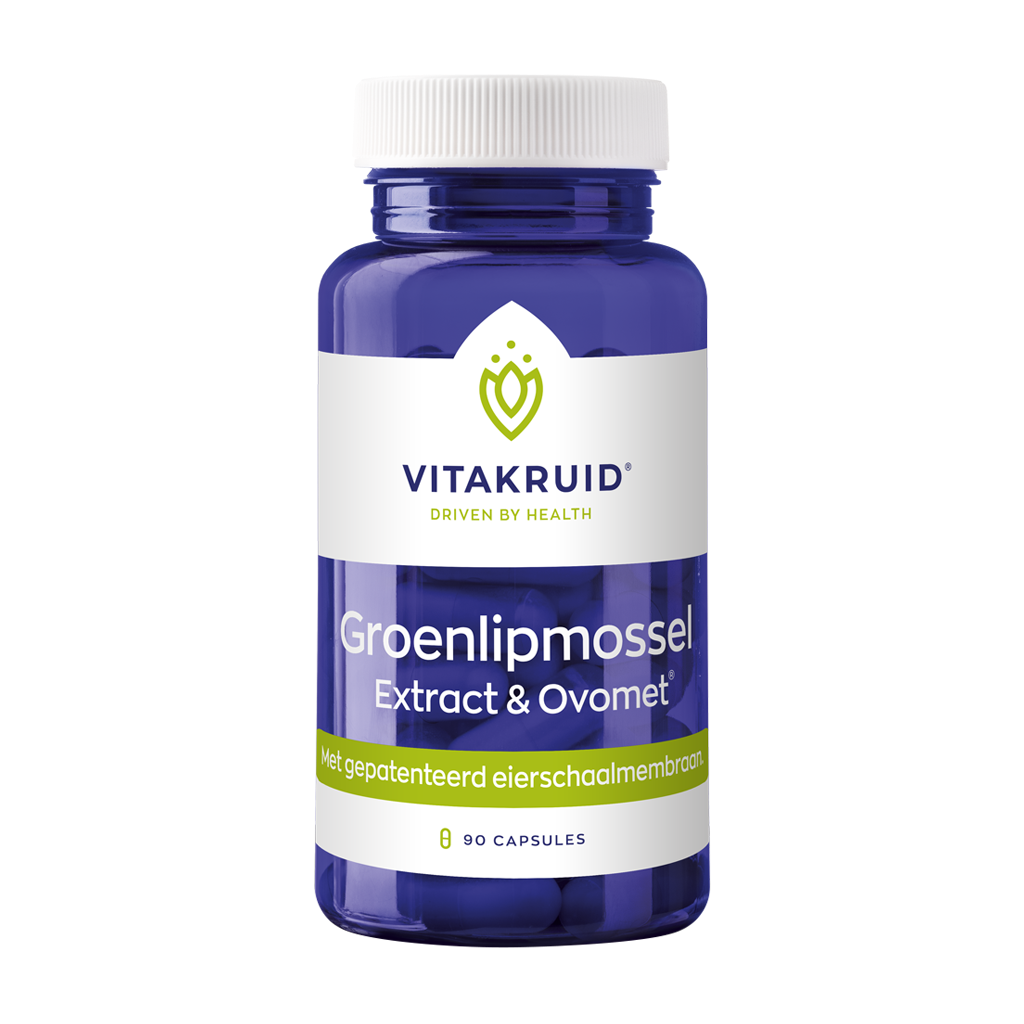 vitakruid groenlipmossel extract ovomet 90 capsules 1
