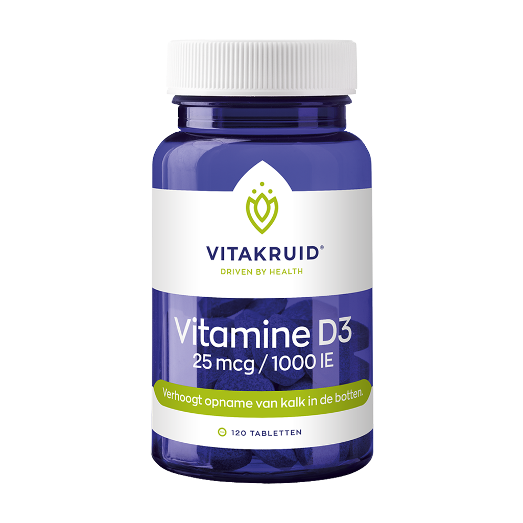 vitakruid vitamine d3 25 mcg 120 tabletten 1