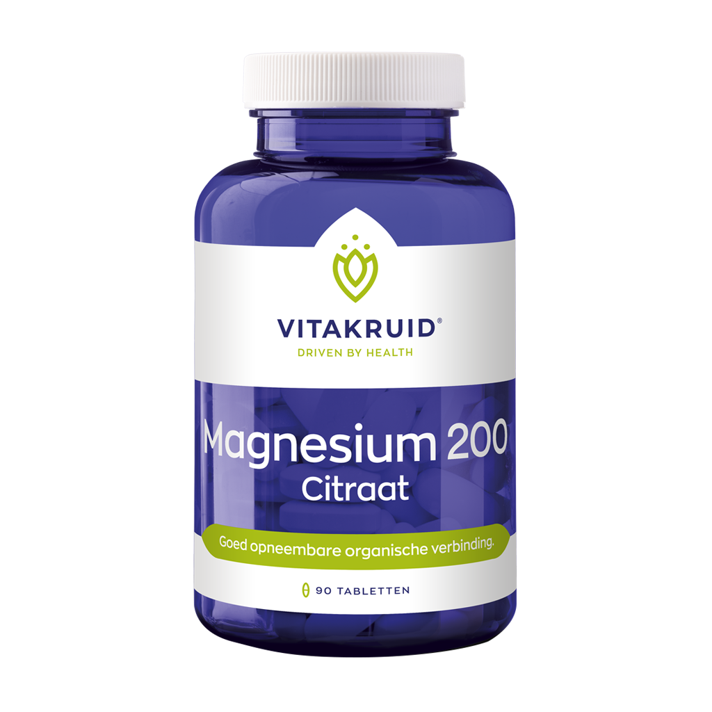 vitakruid magnesium 220 citraat 90 tablets 1