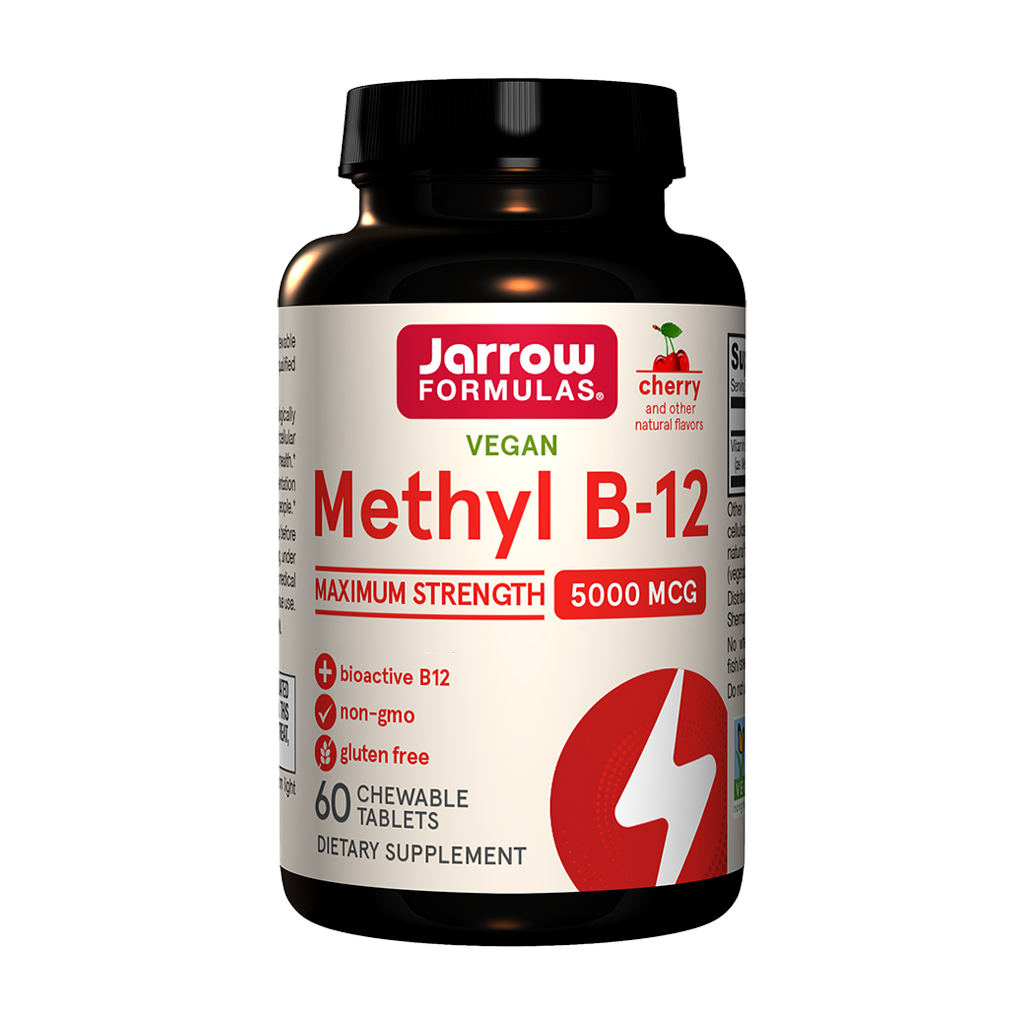 jarrow formulas methyl b 12 methylcobalamin 5000 mcg 60 lozenges 1