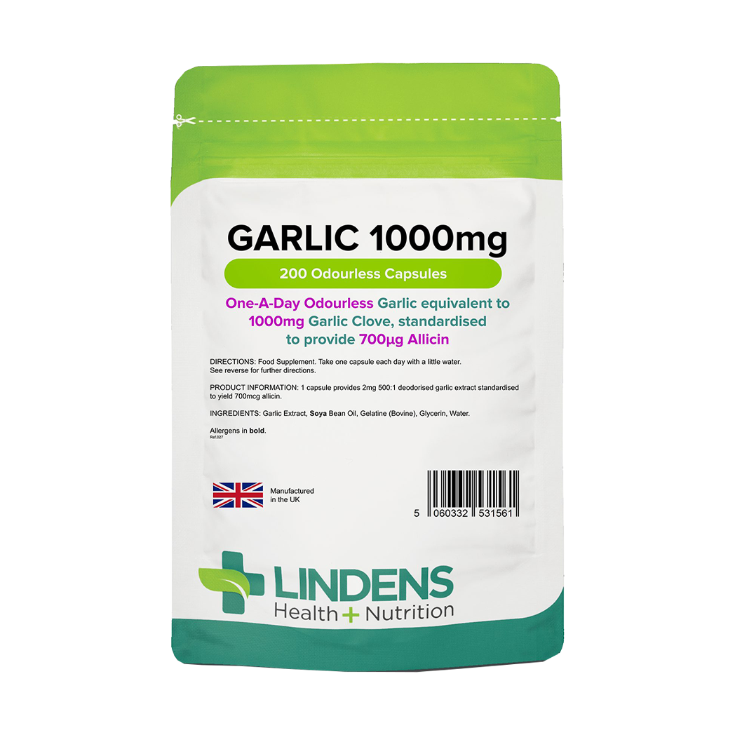 Lindens knoflook 1000 mg 200 geurloze capsules