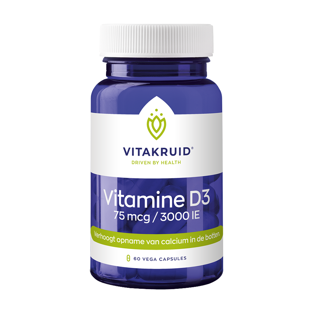 vitakruid vitamine d3 75 mcg 60 capsules 1
