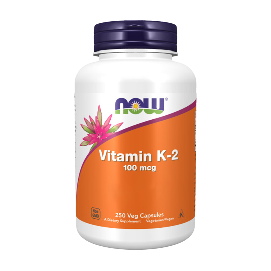 NOW Foods Vitamine K2 100 mcg (250 vegan capsules)