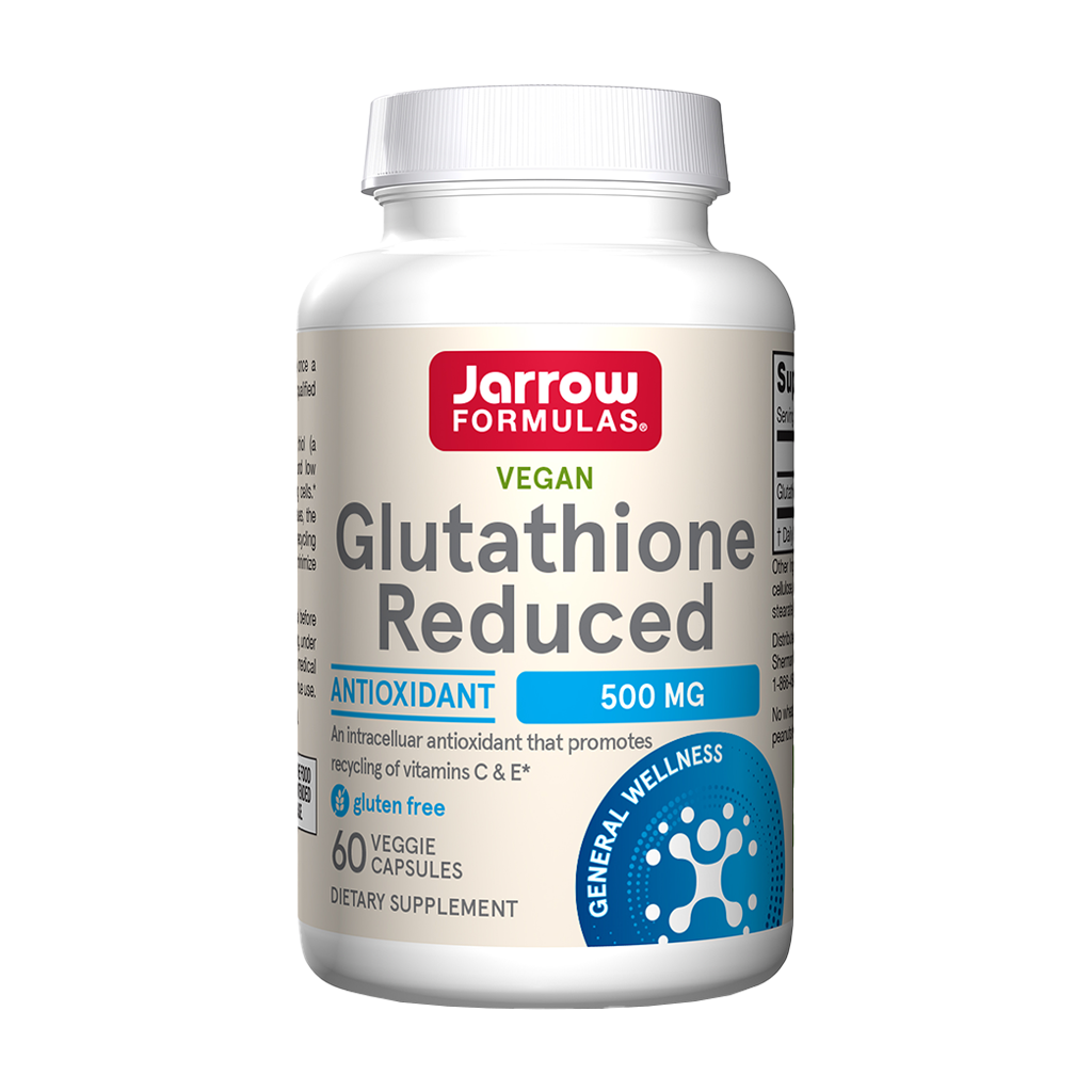 jarrow formulas reduced glutathione 500mg 60 capsules 1