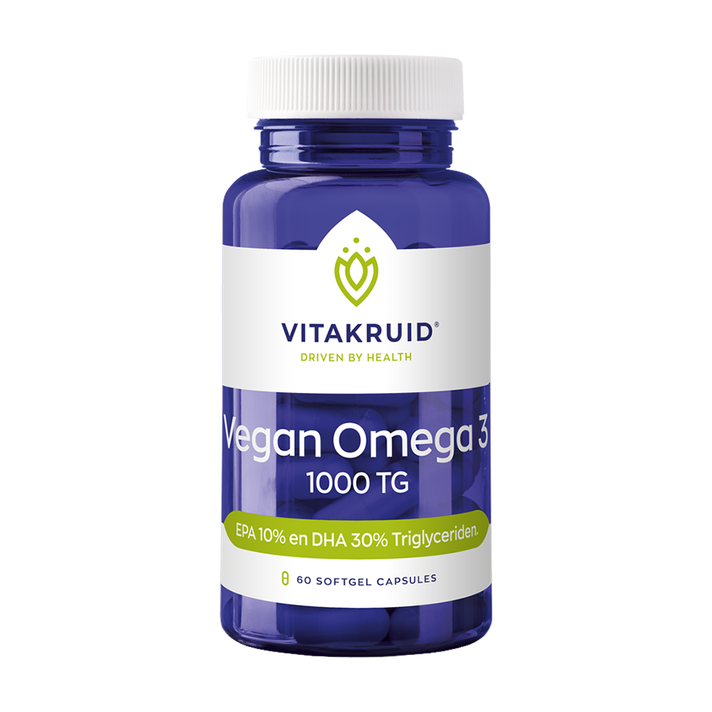 vitakruid vegan omega 3 60 capsules 1