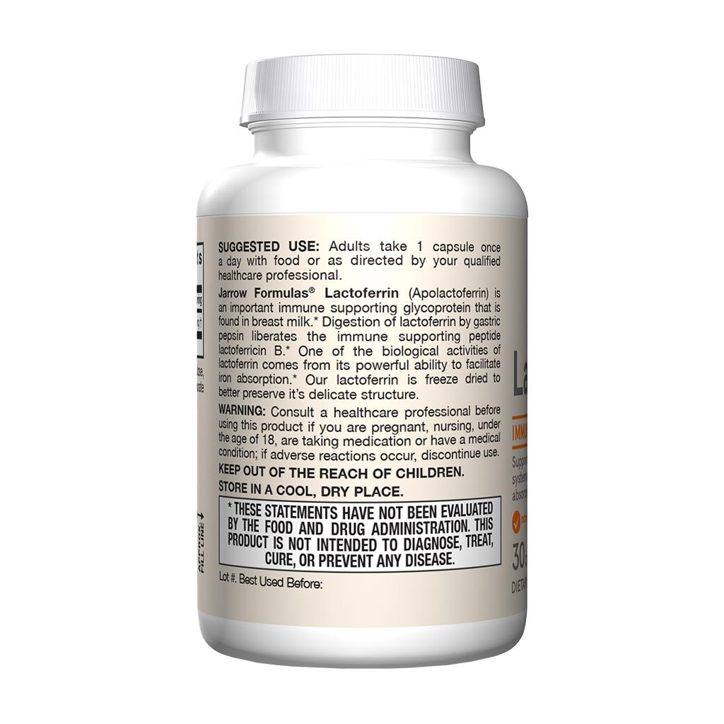 jarrow formulas lactoferrin 250mg 30 capsules 2