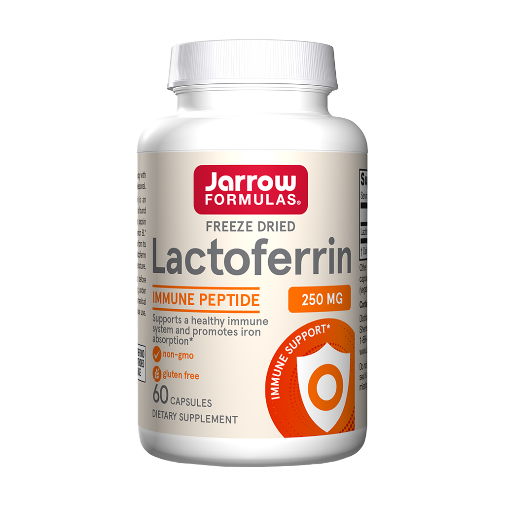 jarrow formulas lactoferrin 250mg 60 capsules 1