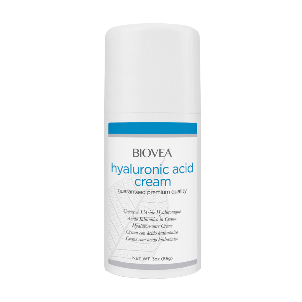 biovea hyaluronic acid cream 85g voorkant