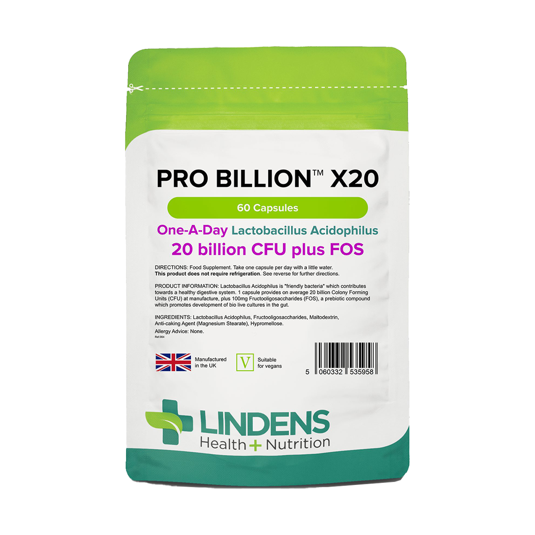 Lindens pro billion X20 60 capsules voorkant