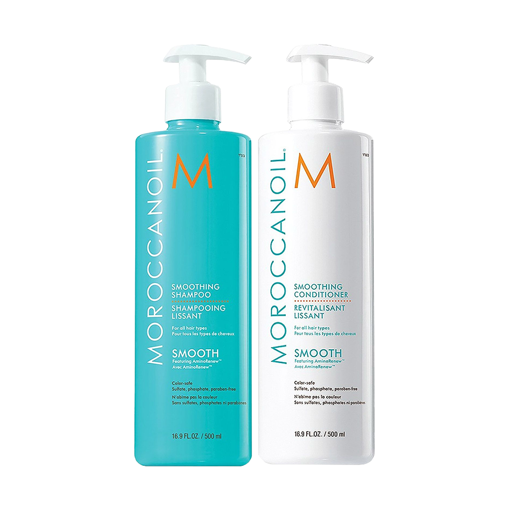 moroccanoil smoothing shampoo conditioner 500ml