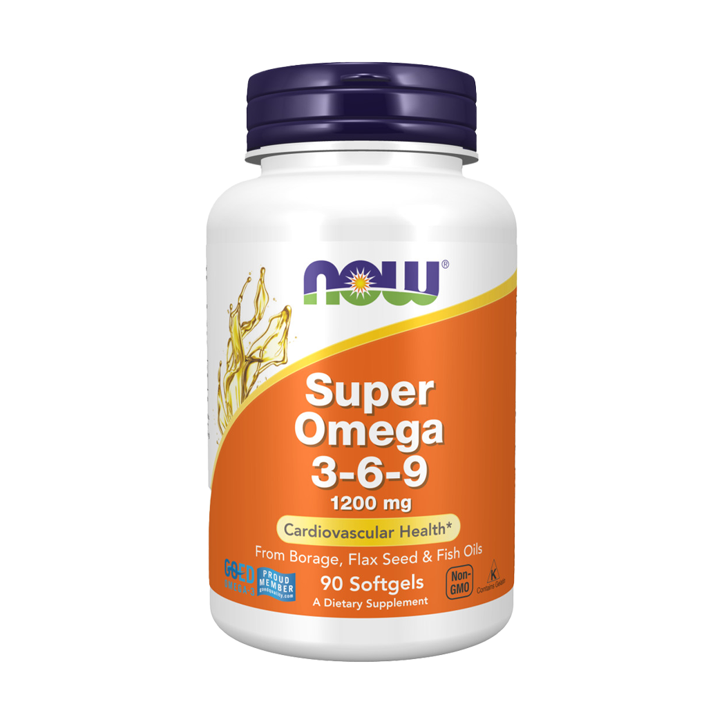 Super Oméga 3 6 9 1200 mg 90 softgels voorkant