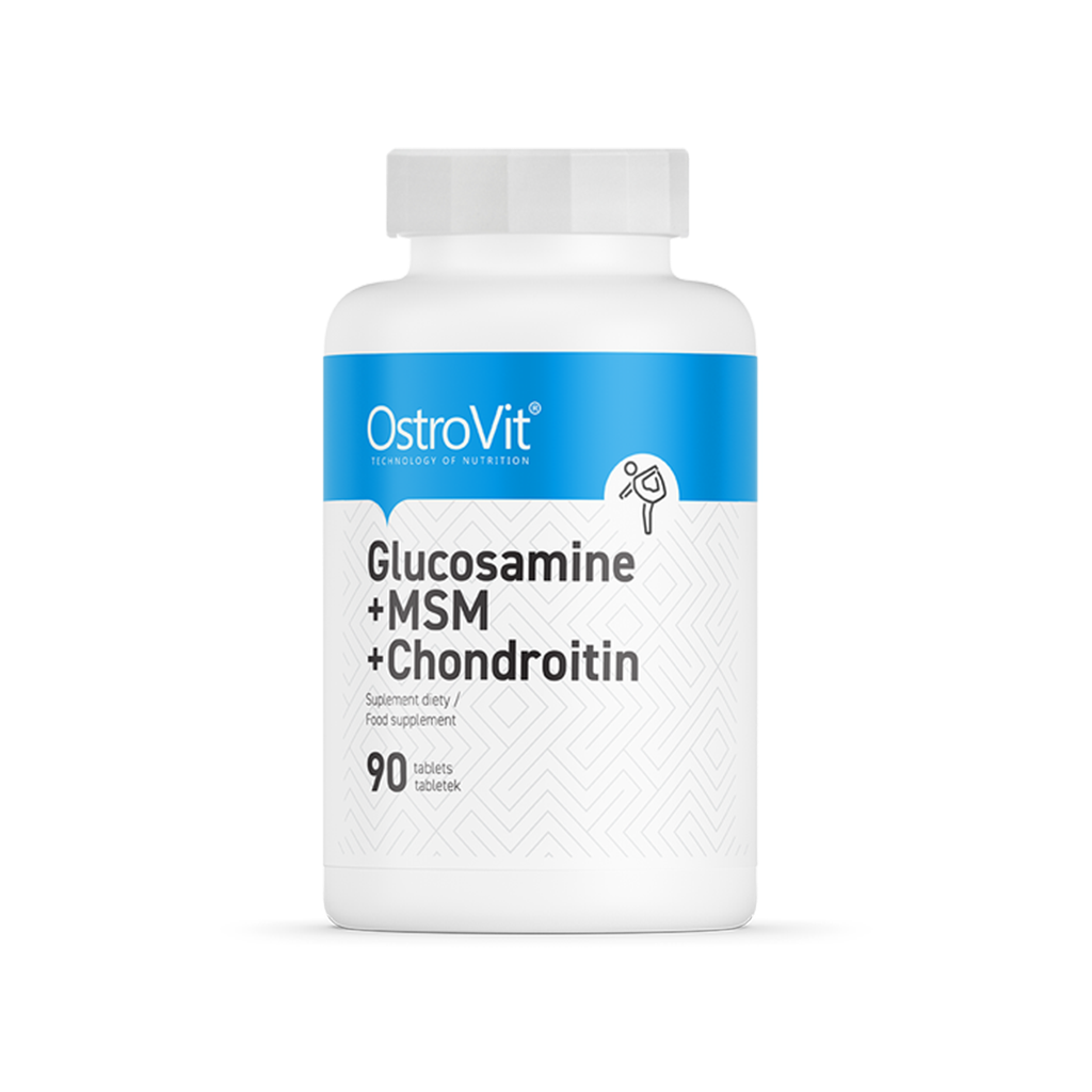 ostrovit glucosamine msm chondroitine 90 tabletten voorkant