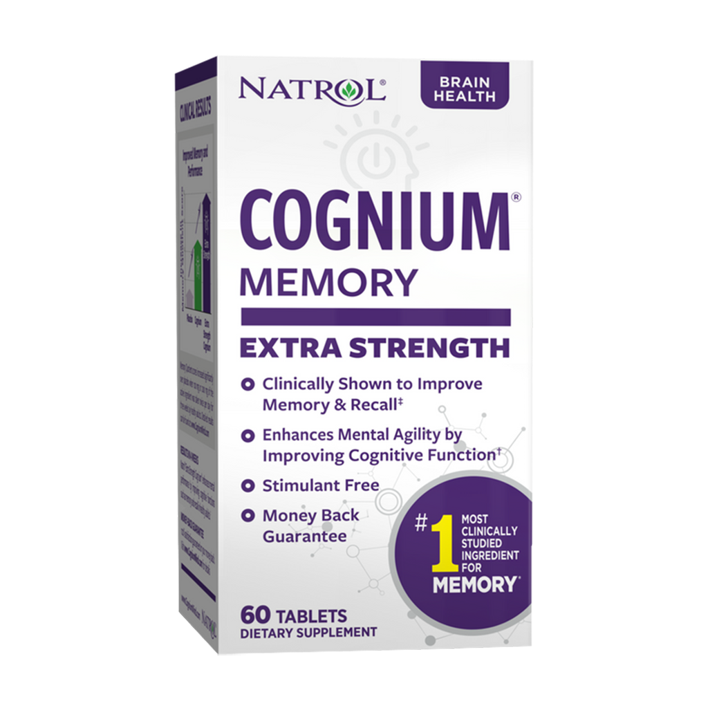 natrol cognium memory extra strength 200 mg 60 tablets 1
