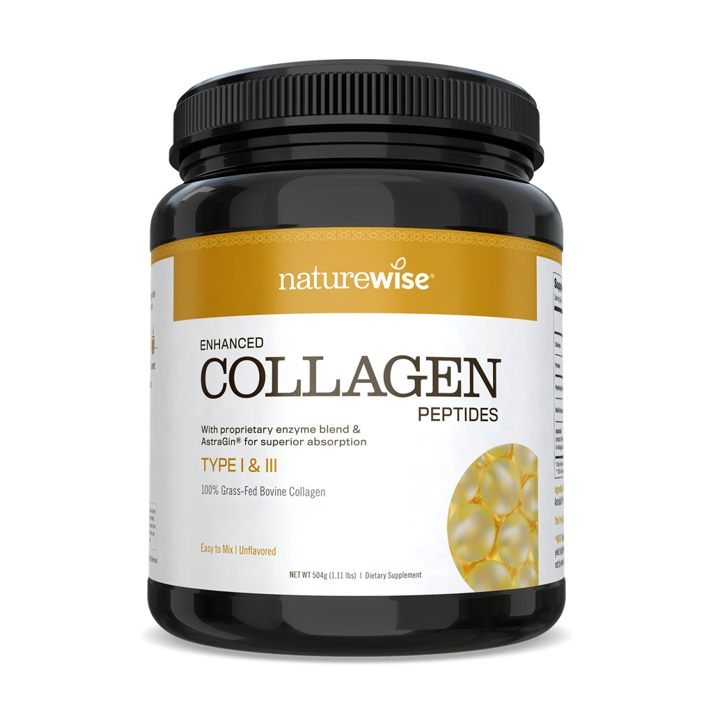naturewise enhanced collagen peptides packshot voorkant