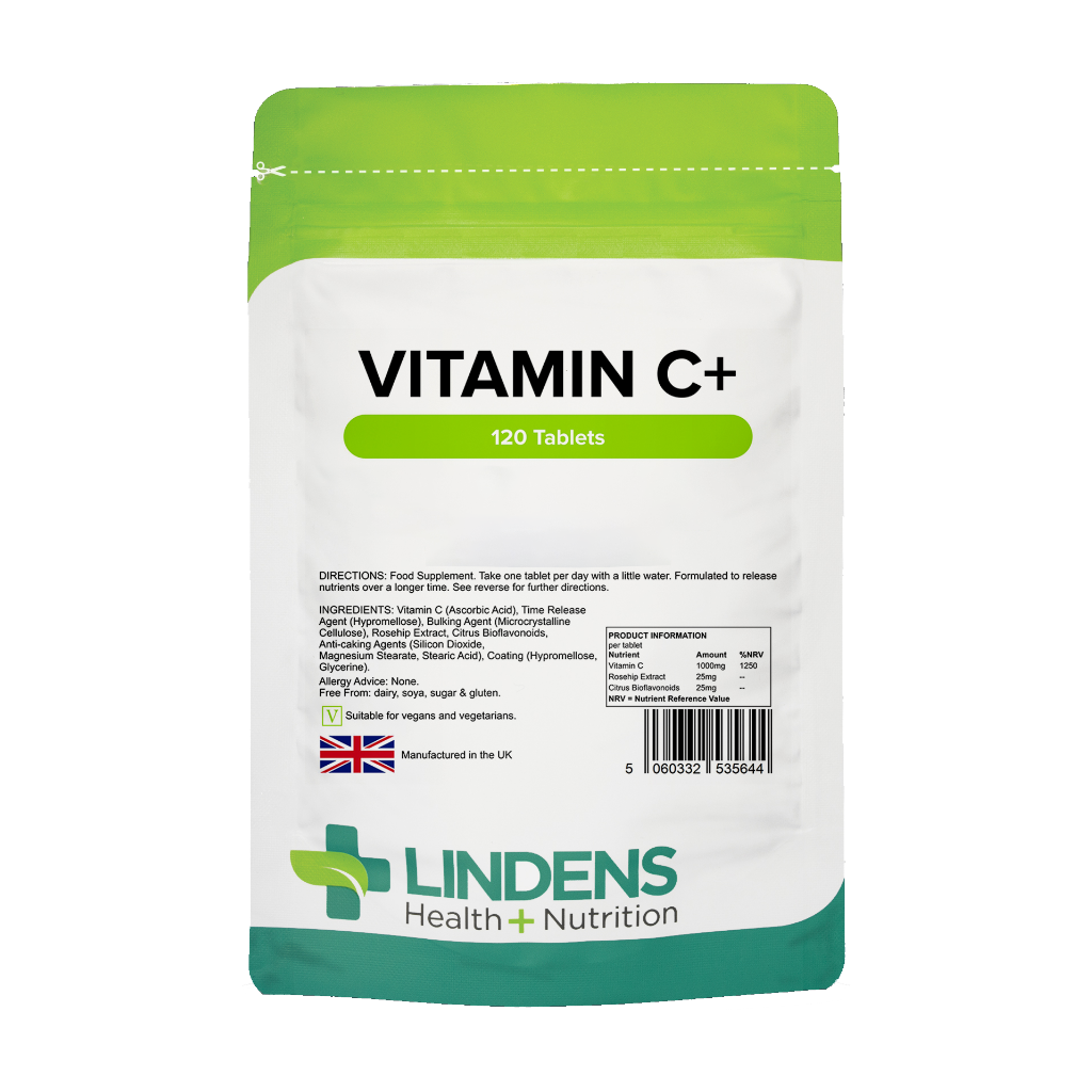 lindens vitamine c plus supplement 1000mg 120 tabletten