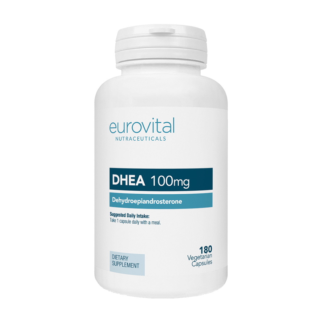 Eurovital DHEA 100mg (180 capsules) belangrijkste afbeelding