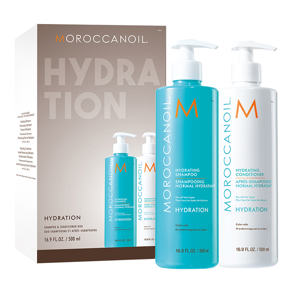 Moroccanoil Hydrating Shampoo & Conditioner (2x 500 ml.) met doos