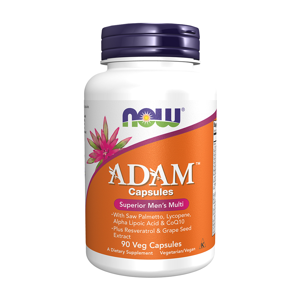 NOW Foods ADAM Men's Multivitamine (90 capsules) Voorkant