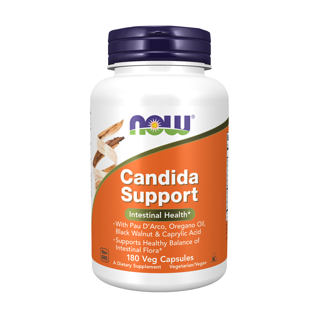 NOW Foods Candida Support (180 veganistische capsules) voor