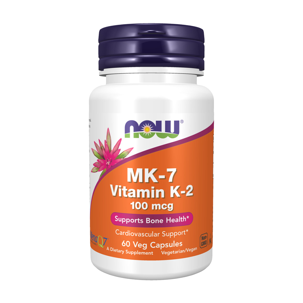 NOW Foods Vitamine K2 (MK7) 100 mcg capsules 60 Capsules