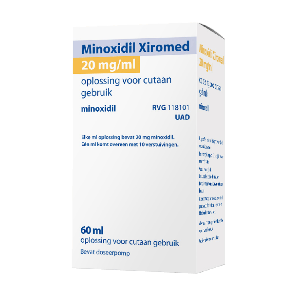 Xiromed Minoxidil 2% verpakking